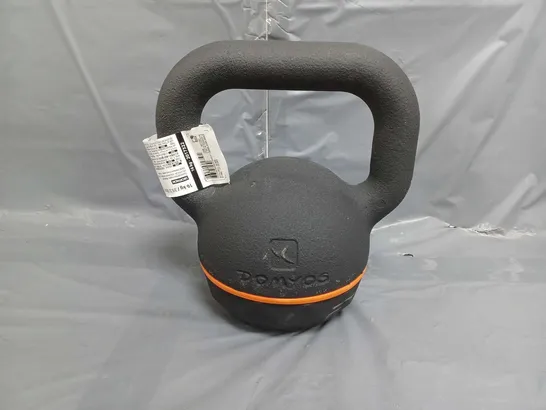 DECATHLON CORENGTH CAST IRON KETTLEBELL WITH RUBBER BASE 16KG  