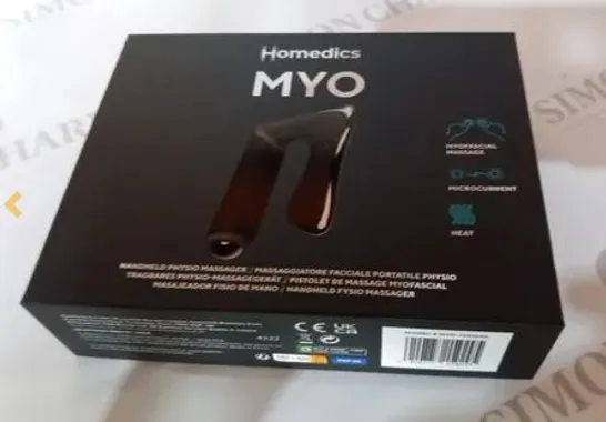 BOXED HOMEDICS MYO HANDHELD PHYSIO MASSAGER 