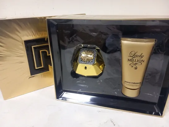 BOXED PACO RABANNE LADY MILLION EAU DE PARFUMMGIFT SET