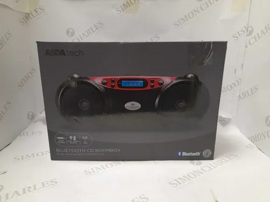 BLUETOOTH CD BOOMBOX 3.5MM AUX