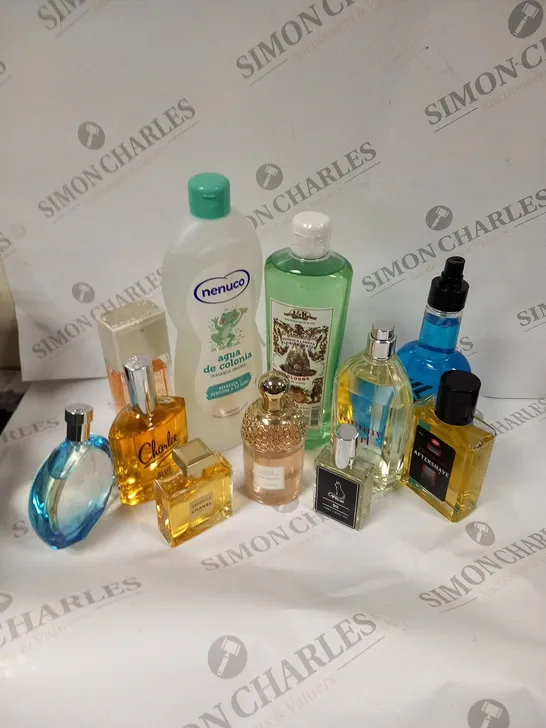 APPROXIMATELY 14 ASSORTED UNBOXED FRAGRANCES TO INCLUDE;