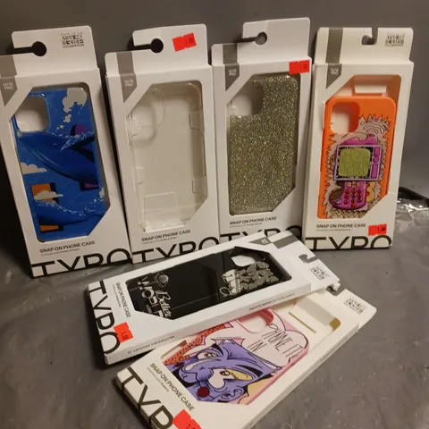 APPROXIMATELY 70 ASSORTED PHONE CASE TO INCLUDE SNAP ON PHONE CASE COMPATIBLE WITH IPHONE 12/12 PRO