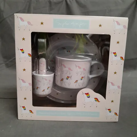 SOPHIE ALLPORT MEALTIME SET - UNICORN