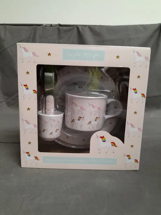 SOPHIE ALLPORT MEALTIME SET - UNICORN