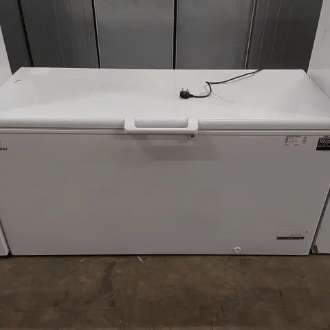 HAIER HCE519F CHEST FREEZER WHITE - UNPROCESSED RETURN 