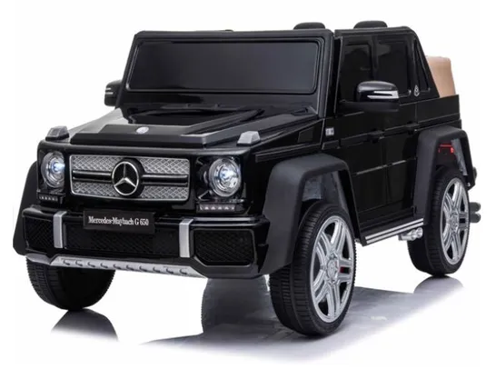 BRAND NEW BOXED LICENSED 12V MERCEDES G650 KIDS ELECTRIC CAR - BLACK 