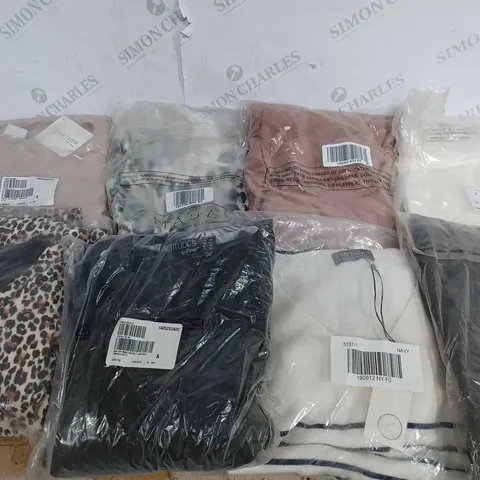 BOX OF APPROX 25 ASSORTED CLOTHING ITEMS TO INCLUDE - ATTITUDES BT RENEE - MR MAX - MASAI ECT