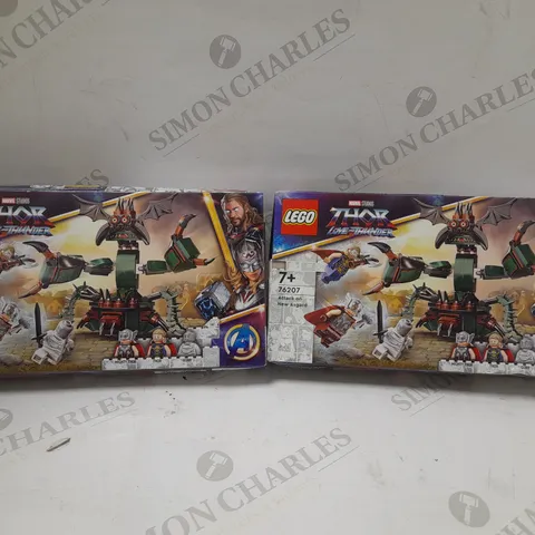 LEGO MARVEL ATTACK ON NEW ASGARD THOR & MONSTER SET