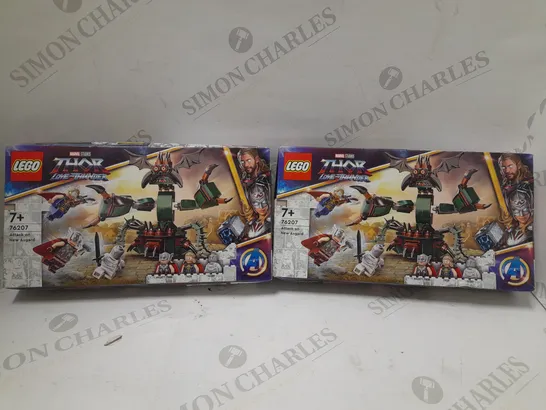 LEGO MARVEL ATTACK ON NEW ASGARD THOR & MONSTER SET