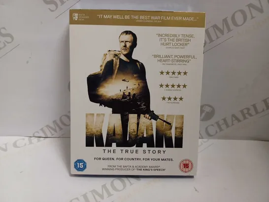 LOT OF APPROXIMATELY 150 ASSORTED BLURAYS AND DVDS TO INCLUDE; 'KAJAKI THE TRUE STORY' AND AMERICAN HUSTLE