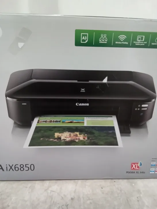 BOXED CANNON PIXMA IX6850 INKJET PRINTER 