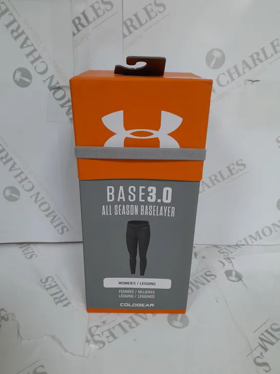 BOXED UNDER ARMOUR BASE 3.0 ALL SESON BASELAYER WOMENS LEGGINGS SIZE M