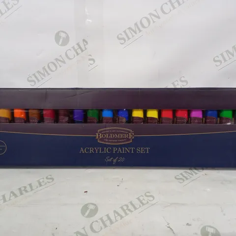 BOLDMERE ACRYLIC PAINT SET