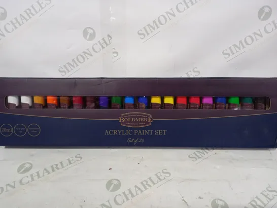 BOLDMERE ACRYLIC PAINT SET