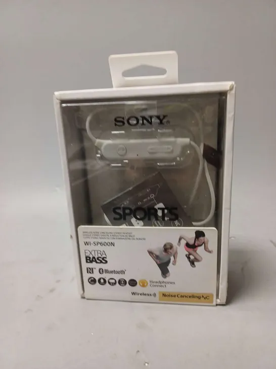 BOXED WI-SP600N SPORTS WIRELESS NOISE CANCELLING IN-EAR HEADPHONES