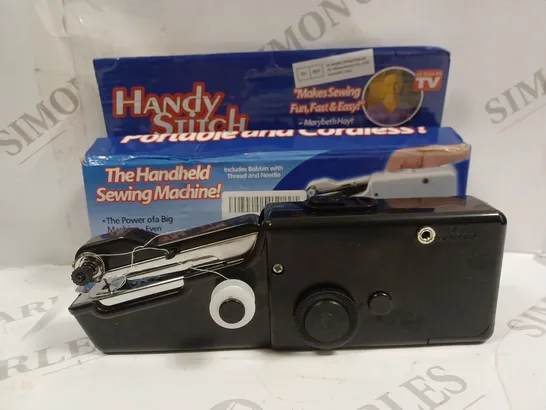 BOXED HANDY STITCH PORTABLE AND CORDLESS HANDHELD SEWING MACHINE