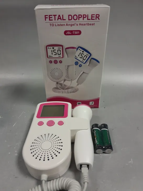 BOXED JSL-T501 FETAL DOPPLER 