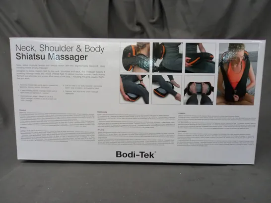 BOXED BODI-TEK SHIATSU MASSAGER