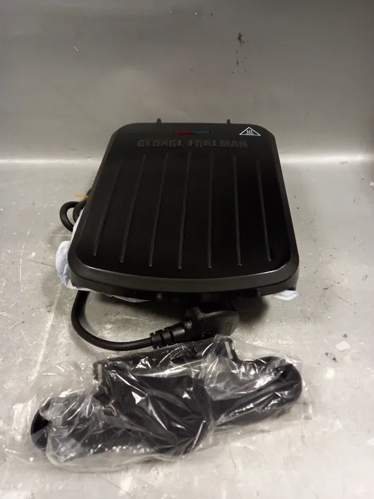 BOXED GEORGE FOREMAN ELECTRIC FIT GRILL 