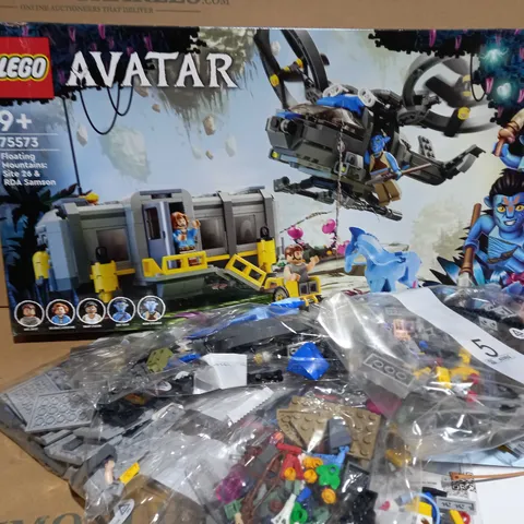 LEGO 75573 AVATAR FLOATING MOUNTAINS: SITE 26 & RDA SAMSON 