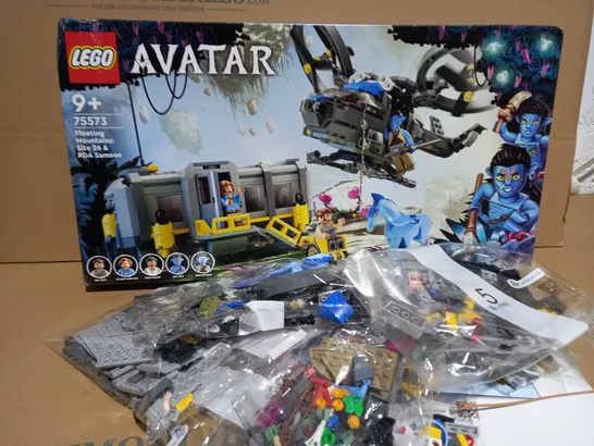 LEGO 75573 AVATAR FLOATING MOUNTAINS: SITE 26 & RDA SAMSON 