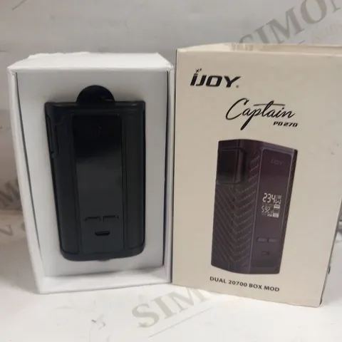 BOXED IJOY CAPTAIN PD270 DUAL 20700 BOX MOD