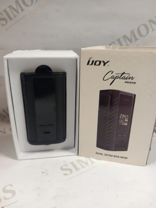 BOXED IJOY CAPTAIN PD270 DUAL 20700 BOX MOD