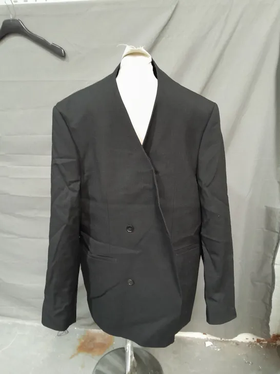 ZARA ORIGINS BLAZER BLACK SIZE 44