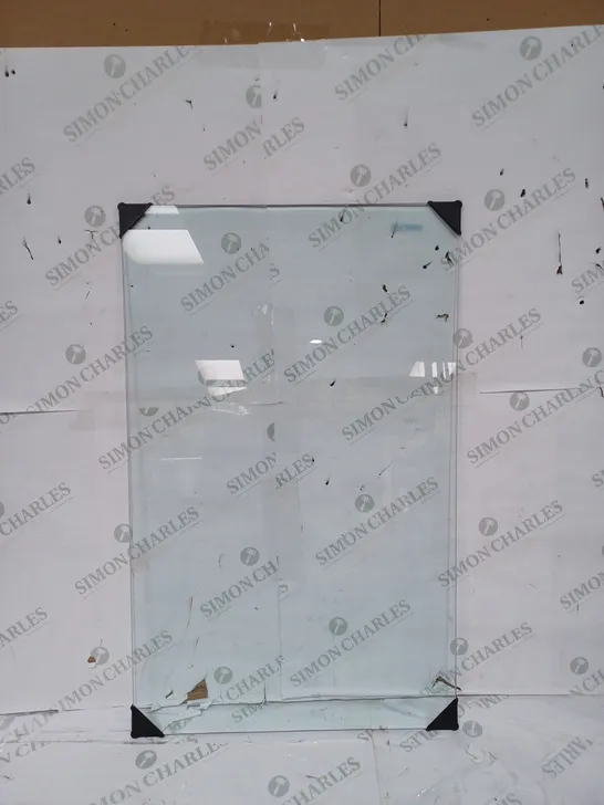 PANE OF TEMPERED GLASS 42CM X 66CM - COLLECTION ONLY