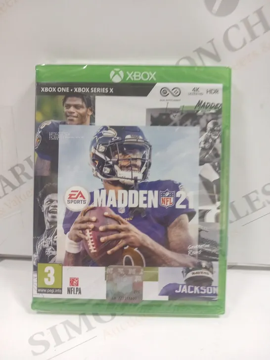 SEALED XBOX ONE MADDEN NFL 21 