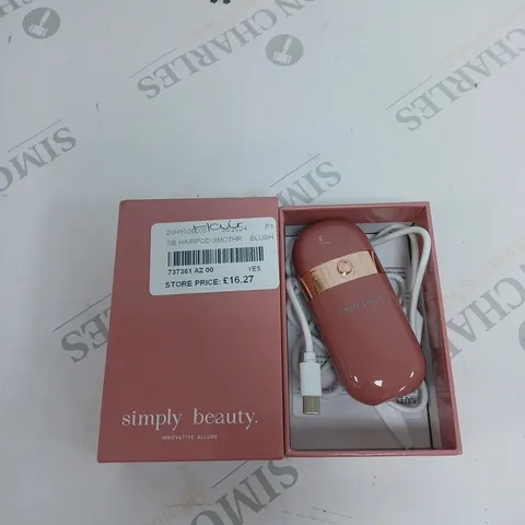 BOXED SIMPLY BEAUTY HAIRPOD DUAL HAIR REMOVER