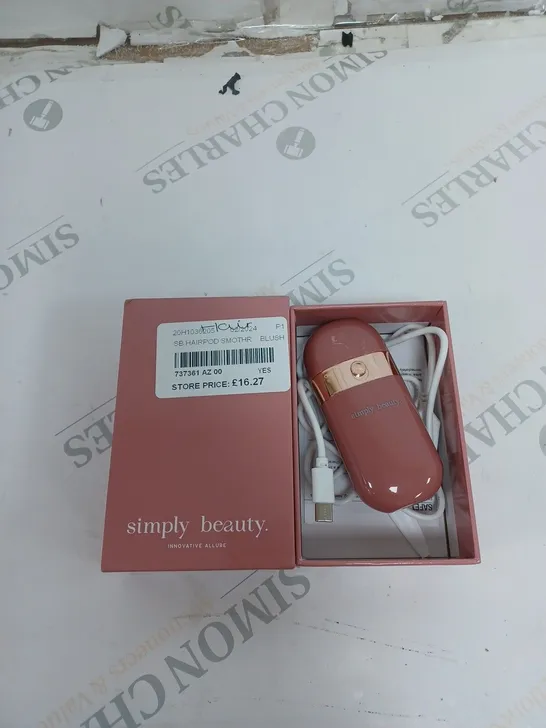 BOXED SIMPLY BEAUTY HAIRPOD DUAL HAIR REMOVER