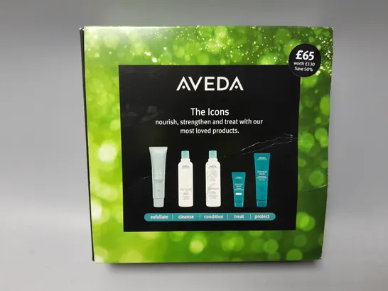 BOXED AVEDA THE ICONS 5-PIECE GIFT SET