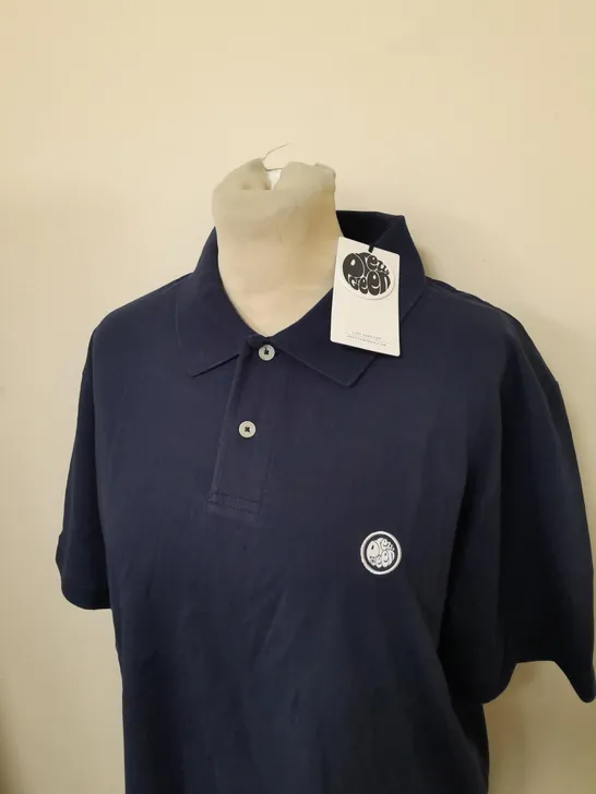 PRETTY GREEN JERSEY POLO SHIRT SIZE XL