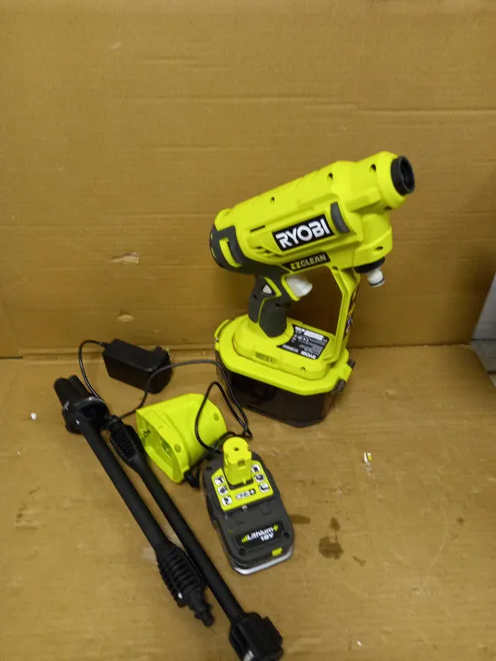 RYOBI ONE+ EZCLEAN - CORDLESS POWER WASHER