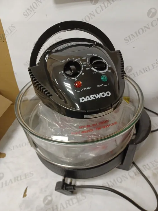 DAEWOO DELUXE 17L 1300W HALOGEN AIR FRYER 