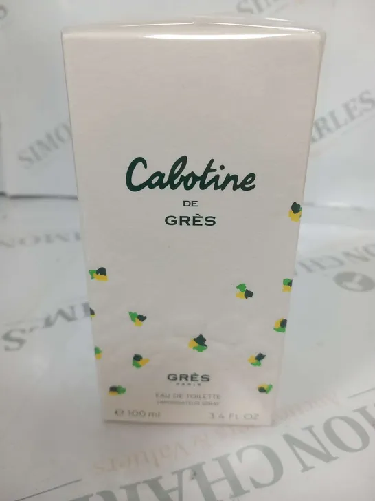 BOXED AND SEALED CABOTINE DE GRES EAU DE TOILETTE 100ML