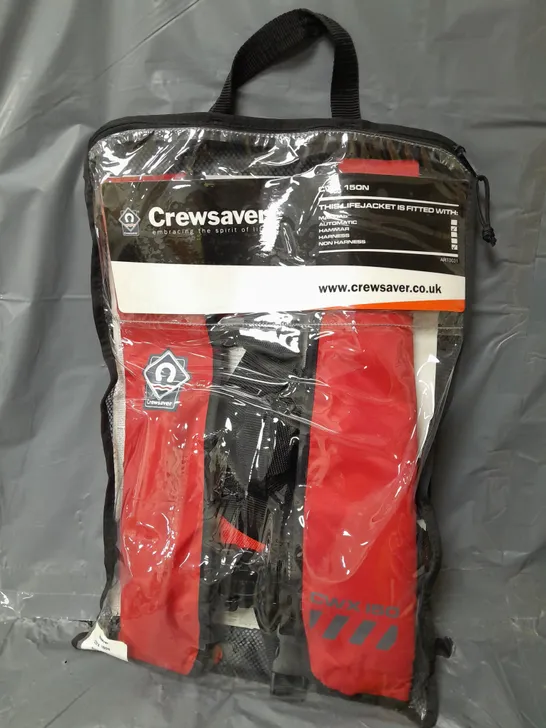 CREWSAVER CWX 150N LIFEJACKET IN RED 