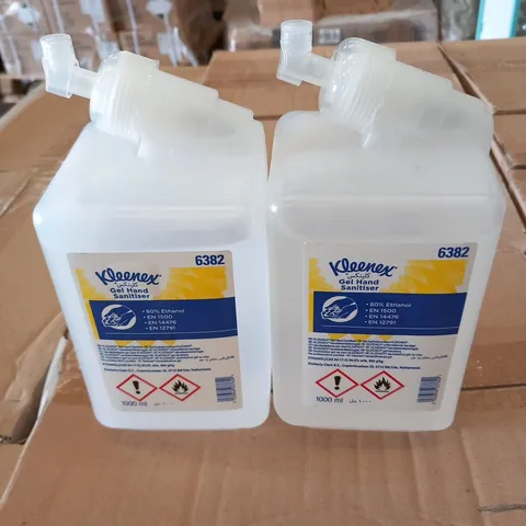 PALLET OF APPROXIMATELY 24 CASES OF 6 KLEENEX GEL HAND SANITSIER 1 LITRE