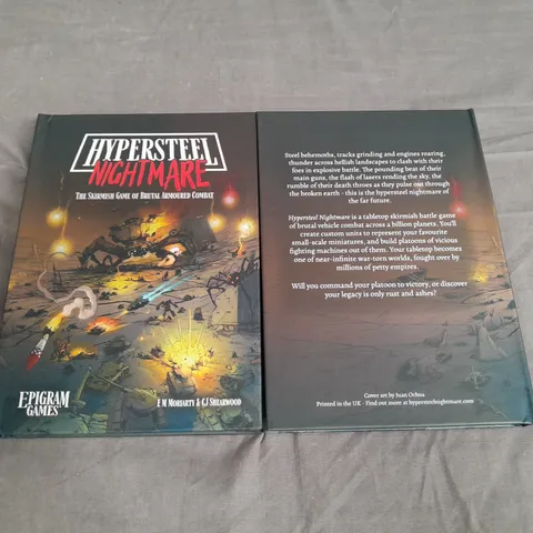 LOT OF 20 BRAND NEW HYPERSTEEL NIGHTMARE SKIRMISH GAME BOOKS