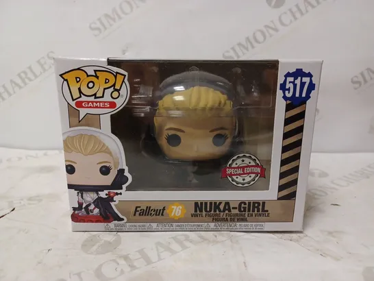 FUNKO POP! NUKA-GIRL (FALLOUT) #517 FIGURE