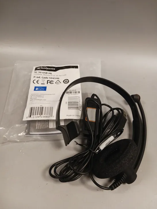 SENNHEISER SC 30 USB HEADSET 