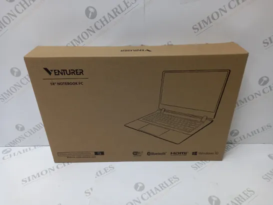 BRAND NEW BOXED VENTURER EUROPA 14 PLUS 14" NOTEBOOK PC