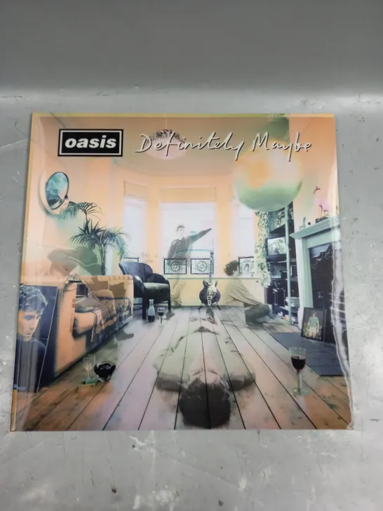 OASIS DEFINITELY MAYBE 30TH ANNIVERSARY LENTICULAR SLEEVE LIMITED EDITION VINYL - 13283/15000