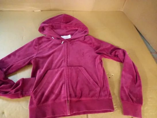 JUICY COUTURE SPORT PINK HOODIE - S