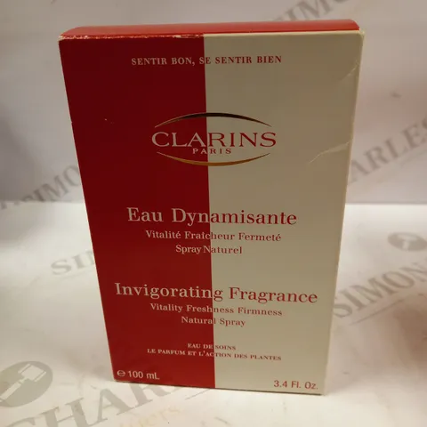 CLARINS PARIS EAU DYNAMISANTE - REFILLABLE SPRAY 100ML