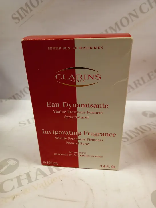 CLARINS PARIS EAU DYNAMISANTE - REFILLABLE SPRAY 100ML