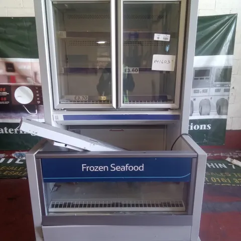 COMMERCIAL 2 TIER FREEZER 