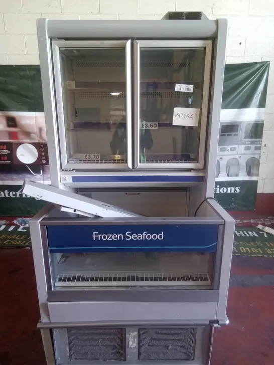 COMMERCIAL 2 TIER FREEZER 