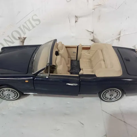 FRANKLIN MINT PRECISION MODELS - 1993 ROLLS-ROYCE CORNICHE IV MODEL